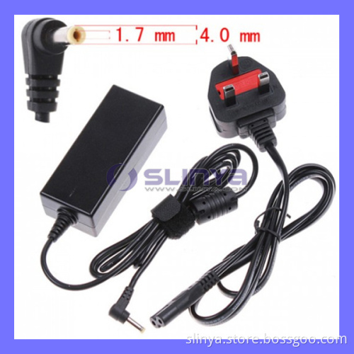 AC Power Supply Adapter Charger for HP Laptop 19V 1.58A 30W